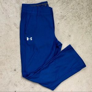 EUC Under Armour 32/32 BLUE UA Tips Golf Pants